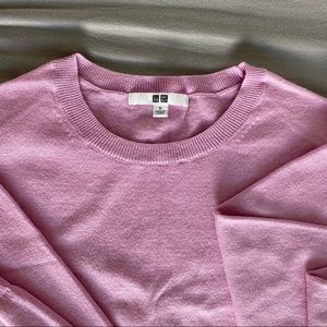 Uniqlo cotton+cashmere sweater S